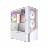 Boîtier PC Fornax 4300 midi tower ATX blanc