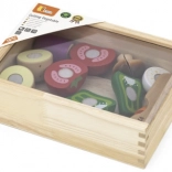 Kit de découpe en bois - légumes pour enfants