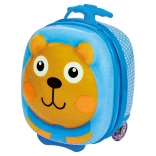 Petite valise pour enfants à roulettes Ours 30 cm