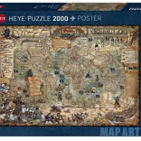Puzzle 2000 pièces – monde des pirates