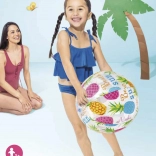 Ballon de plage gonflable 51 cm INTEX – motifs variés