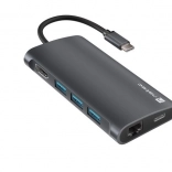 Adaptateur multiport USB-C Natec Fowler 2 V2