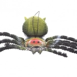 Araignée sifflante à suspendre 29 cm