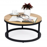 Table basse ronde loft 60 cm MODERNHOME