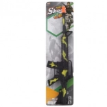 Pistolet-mitrailleur en plastique camouflage avec son