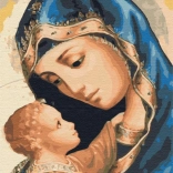 Peinture Obraz! Marie avec l'enfant - Peindre par numéros