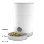 Distributeur intelligent de nourriture pour chats et petits chiens PETONEER Nutri Mini 2,6 l