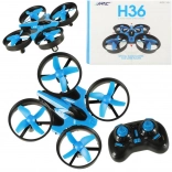 Drone JJRC H36 mini 2,4 GHz 4CH avec stabilisation à 6 axes – Bleu
