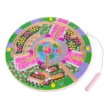 Labyrinthe magnétique Jardin BIGJIGS TOYS
