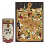 Puzzle Amateurs de Fromages et Vins 500 Pièces de Ridley's Games