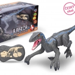Raptor télécommandé gris 45 cm