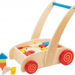 Chariot de marche en bois avec blocs SMALL FOOT