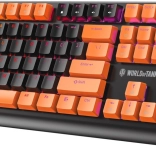 clavier de jeu mécanique destroyer wt300 rgb – édition limitée world of tanks
