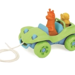 Voiture à tirer verte Tahací de Green Toys