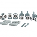 Roulettes pour cabines de douche - lot de 8 pcs