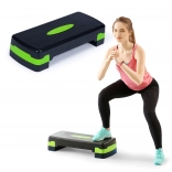 Plateforme de step fitness à hauteur réglable 2 niveaux