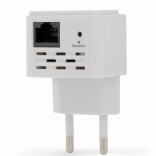 Amplificateur de signal Wi‑Fi 300 Mbps blanc Gembird