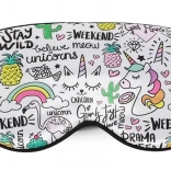 Masque de sommeil avec licorne