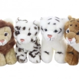 Tigre en peluche et lionceau 33 cm