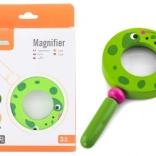Loupe en bois pour enfants Grenouille