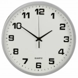 Grande horloge murale silencieuse 25 cm ronde