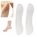 Semelles gel en silicone pour chaussures, 2 pcs