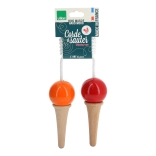 VILAC corde à sauter glace, rouge, 2 m