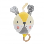 Balle mélodique lapin PETIT COLLAGE en coton biologique