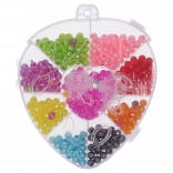 Set de perles en forme de fraise 90 g