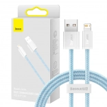 Baseus Dynamic câble USB–Lightning 1 m, charge rapide 2,4 A, bleu