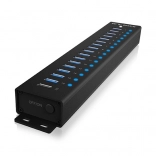 Hub USB ICY BOX IB-HUB1717 avec 16 ports USB 3.2 Gen 1 + port de charge
