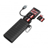 Lecteur de cartes SD et TF Telesin multifonction