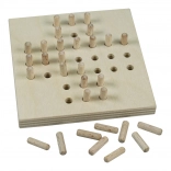 Detoa solitaire en bois – jeu de société logique pour un joueur