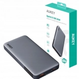 batterie externe aukey sprint x 10k 30w, 10000 mah avec pd 3.0 et qc 3.0