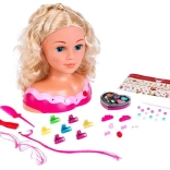 Tête à coiffer PRINCESS CORALIE avec accessoires