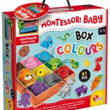 Boîte d’encastrement colorée MONTESSORI pour tout-petits – 61 pièces