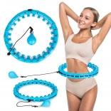 Hula hoop intelligent de massage à diamètre réglable pour le fitness