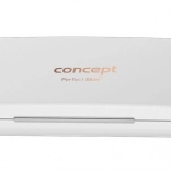 Miroir de poche cosmétique avec éclairage LED CONCEPT Perfect Skin, blanc