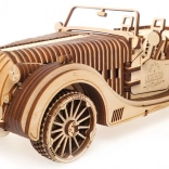 Modèle mécanique en bois UGEARS Roadster VM-01 – puzzle 3D