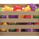 Caisse en plastique avec fruits ou légumes – set pour enfants