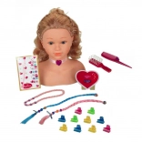 Tête à coiffer avec accessoires Princess Coralie