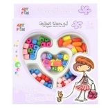 Perles en bois – kit de fabrication de bracelets