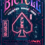 Cartes Bicycle Cyberpunk Cyber City