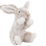 Lapin en peluche beige 20 cm