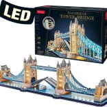 Puzzle 3D lumineux Tower Bridge - 222 pièces