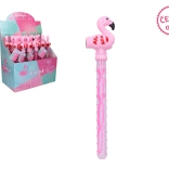 Flamant rose bulles avec sifflet