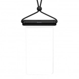 Baseus étui étanche pour smartphone avec fermeture coulissante (noir)