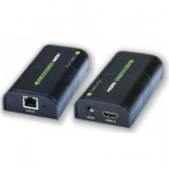 Extender HDMI/Distributeur sur Ethernet jusqu'à 120m, noir