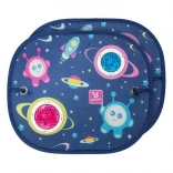 Pare-soleil rond pour fenêtre - Space Collection 2 pcs