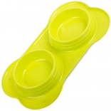 Double bol pour chiens et chats 400 ml x 2